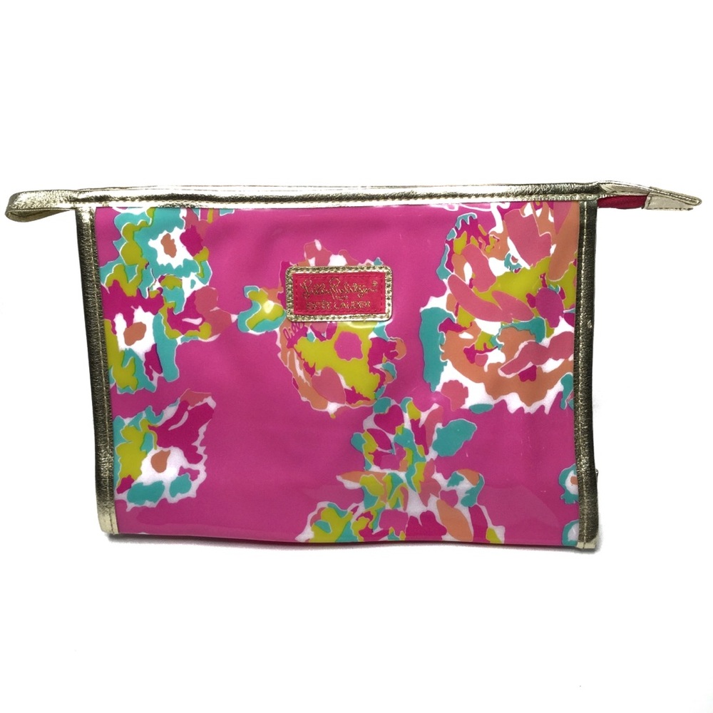 Lilly Pulitzer Estes Lauder Zippered Makeup Bag